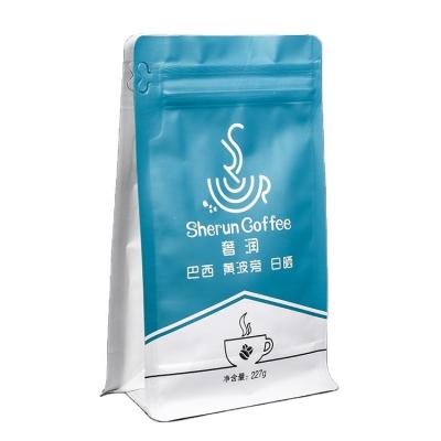 China Food Grade Custom Printed Moisture Proof SmellProof Biodegradable Stand Up Pouch Beef Jerky Snack Coffee Beans Packaging Bags for sale