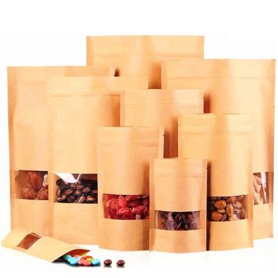 China Coffee Recyclable Waterproof Paper Food Wrapping Paper Laminate Bar Matt Stand Up Pouch Snack Flour Packing Ziplock Bag for sale