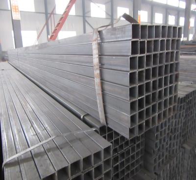 China Structure Pipe Q235B Mild Steel Tube Pre Galvanized /hot Dipped Galvanized Square / Rectangular Steel Tube for sale