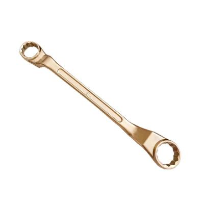 China Gas Stations Beryllium Bronze Aluminum Bronze Ratchet Ring Double End Spanner for sale