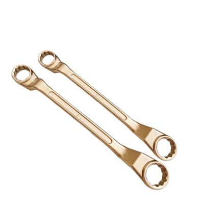 China Gas Stations CRV Steel Explosion Proof Double - End Box Wrench With High Quality for sale