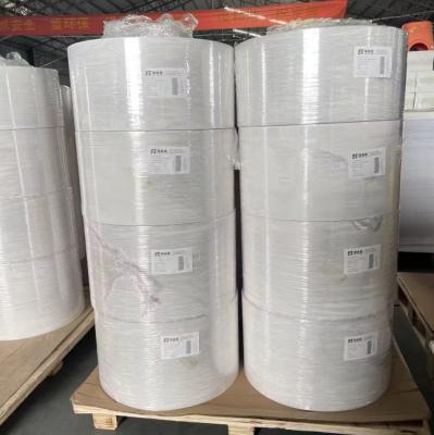 China HM2033H Eco Thermal Paper Hotmelt Glue with Yellow Glassine Liner for sale