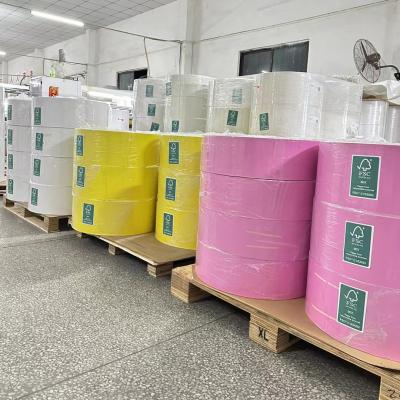 China FSC Self Adhesive Paper Adhesive Film Adhesive Label Material for sale