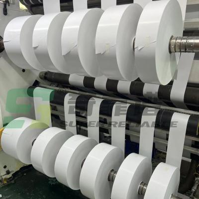 중국 Super Strong Adhesive Label Material High Adhesion Adhesive Paper Semi Glossy Paper Adhesive 판매용