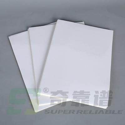 China HM0211 Wood Free Paper Adhesive Label Sticker Suitable for Inkjet Printing Laser Printing in Sheet for sale