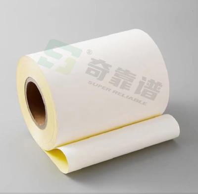 China Vellum Paper Adhesive Matte Thermal Transfer Matte Coated Paper Adhesive Labelstock in Roll for sale