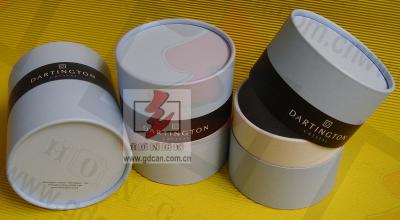 China Customized Food Packaging Tubes , Chocolate Paper Tube Containers for sale