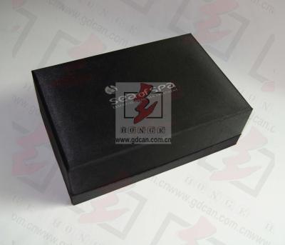 China Cool Black Personalized Jewelry Box For Bracelets , Jewellery Gift Boxes for sale