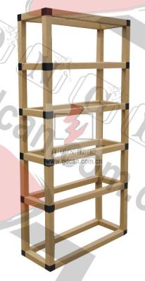 China Supermarket Cardboard Storage Shelves Biodegradable With Lightweight for sale