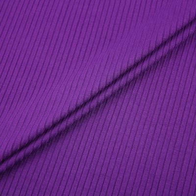 China Double Faced Spandex 30s Vortex 2x2 Viscous Rib Knit Dress Fabric for sale