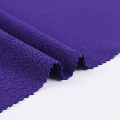 China Tear-resistant ant fabric crepe 100% polyester spandex fabric for clothing for sale