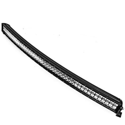 China 10-30v liwiny diecast aluminum housing 50 inch curved light bar led light bar police 288w led bar 3w 4x4 off road j-ee p light for sale