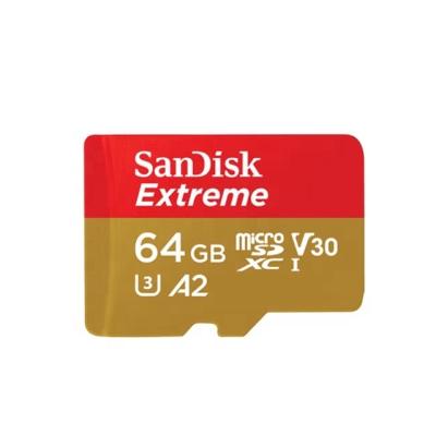 China Plastic Original San Disk A2 Extreme 256gb memory card 128GB U3 64GB Micro memory sd Card up to 190mb/s V30 C10 flash TF Card With 4K HD for sale