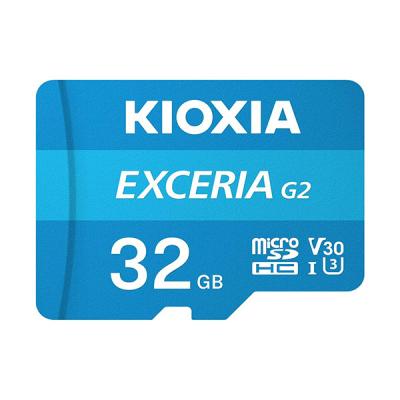 China Plastic Original Kio-xia 32gb 64gb 128gb 256gb 512gb Exceria G2 Micro TF SD U3 C10 Flash Memory Card for Phone for sale