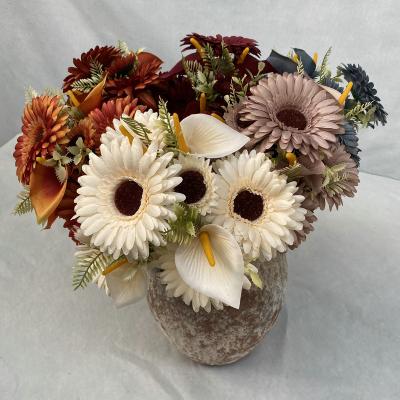 China 11 Color Autumn Branch Chrysanthemum Flower Series Artificial Flowers 11 Color Autumn Branch Chrysanthemum Series Artificial Flowers For Living Room Hotel Dining Room Table Decoration Fake Flowers for sale