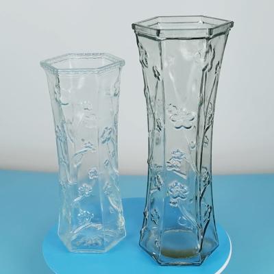 China Wholesale Modern Art Decor Water Planting Cheap Houseware Clear Elegant Glass Flower Vase For For Home Wedding Or Handwork Decor Gift for sale