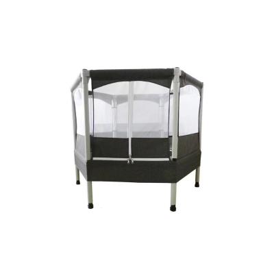 China With protective net children's trampoline manufacturer manufacturers fitness sports indoor trampoline direct sales for sale