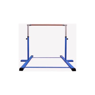 China Factory direct sales home exercise children's professional gymnastics training horizontal bar gymnastics bar adjustable height for sale