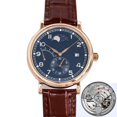 China New Arrival Chronograph Date Glass 904l Automatic Sapphire Crystal Stainless Steel Waterproof Automatic Business Customized Gold Watch for sale