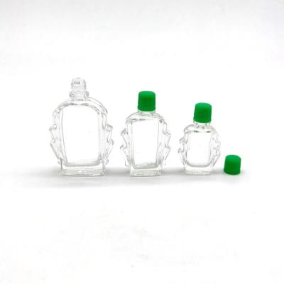 China Hot Sale 3ml 6ml 12ml Wind Essential Oil Medicine Glass Empty Bottle With Plastic Cap for sale