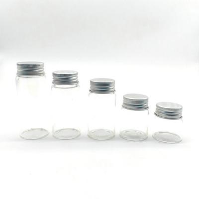 China Hot Sale Serum Glass Tube Bottle With Aluminum Plug And Screw for sale