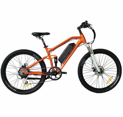 China Manufacturer Wholesale Price Standard Electric Mountain Bike Variable Speed ​​Disc Brake Electric Bicycle Power Cycling Double Suspension for sale