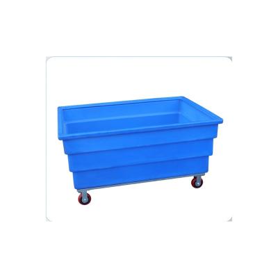 China Hot Sale Laundry Hotel Hospital 2022 High Performance Storage Heavy Duty Trolley For Factory Handling for sale