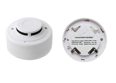 China 4 Wire Fire Alarm Heat Detector Twin LED Indication ABS Housing Base Offered for sale