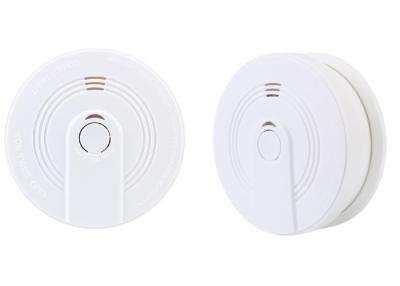 China 12 Years Factory Digital Smoke Detector Alarm DC 9V Battery Low Power Indicate Audiovisual Alarm for sale