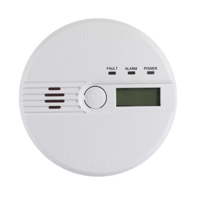 China 12 Years factory LED Indicator Home Carbon Monoxide Detector Temperature Compensation Co Alarm for sale