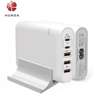 China Hot Sales Multi-port USBQC3.0 120w 100w Usb c PD Laptop/Tablet/Phone/Desktop Charger Power Bank with CB CE FCC ROHS Certificates for sale