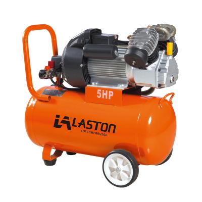 China 2021 50L Double Cylinder 3Hp Oilless Piston Air Compressor TANK LAV-3050 Aluminum Wire DIRECT DRIVEN AIR COMPRESSOR for sale