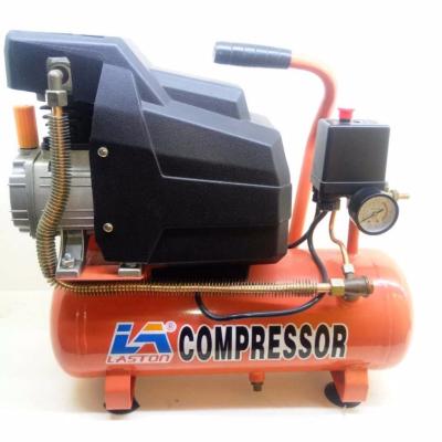 China Lubricated Air Compressor 6l 9l 8bar Direct Driven Portable Compressor for sale