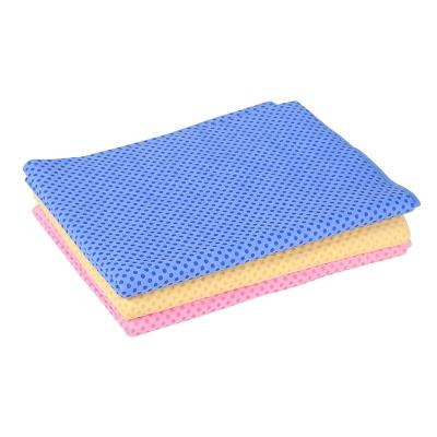 China Hot Selling Stocked PVA Buckskin Water Towel Pet Grooming Absorbent Cleaning Towel for sale