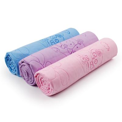 China High Viable Absorbent Car Pet Hair Drying PVA Chamois Towel PVA Pet Bath Towel for sale