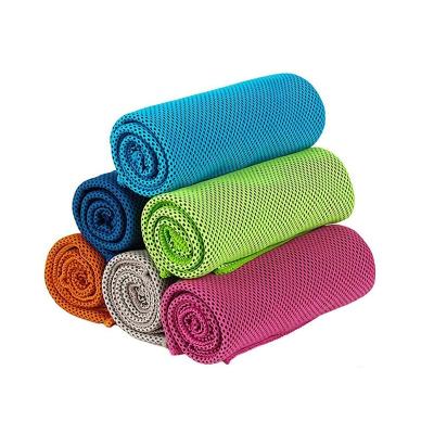 China Child Safe Custom Printed Microfiber Cooling Towel For Sports Quick Dry Microfiber Printed Sports Cooling Towel Gym Cooling Towel for sale