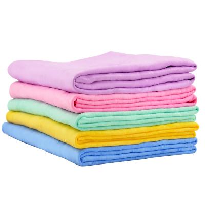 China Sustainable Cheap Price Multifunctional Household PVA Soft Quick Dry Chamois Cleaning Towel for sale