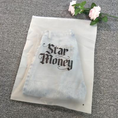 China Recyclable High Quality Reusable Zip Lock Bags Reclosable Zipper Bag For Pajamas , Plastic PE Tote Bag With Custom Printing for sale