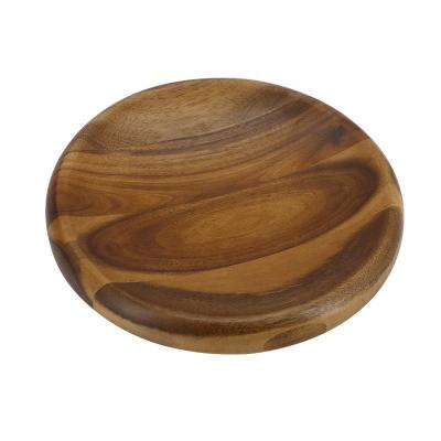 China Factory sales disposable modern minimalist modern minimalist fruit dish natural acacia wood fruit dish for sale