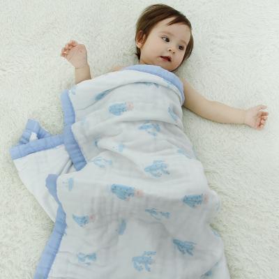 China Child Safe Soft Baby Muslin Cotton Blankets Wrap Multiple Bath Towel Summer Newborn Baby Design Feature Baby Bedding Wrap Wrap for sale