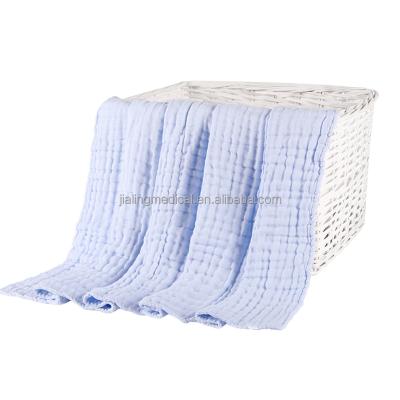 China Child Safe 120*120cm 6 Layer Gauze Newborn Baby Muslin Cotton Wraps Covering for sale