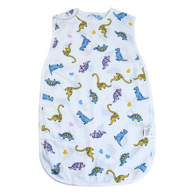 China Antibacterial Soft Cute Animal Pattern Muslin Cotton Sleep Sack Portable Baby Sleep Bag for sale