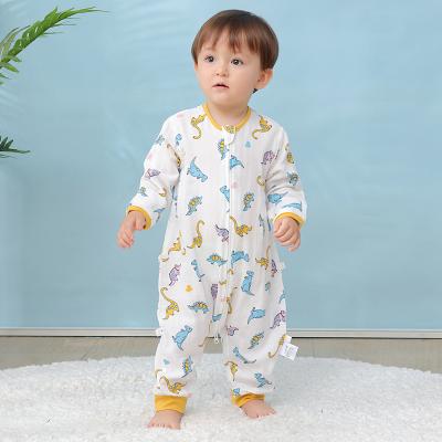 China Factory Wholesale Color Antibacterial Organic Cotton Long Sleeve Zipper Baby Sleeping Bags Sleep Bag For Baby for sale