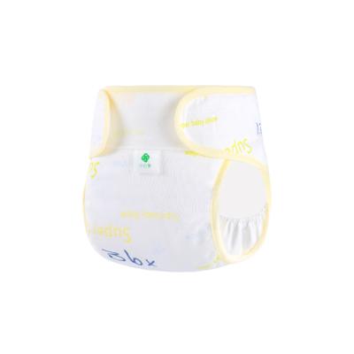 China New Design Fabric Printed Reusable Baby Diaper Pants for sale