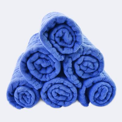 China Sustainable Kitchen Cleaning Cloth Dishtowel Yarn Cotton Cloth Oil Free Clean Dish Towel for sale