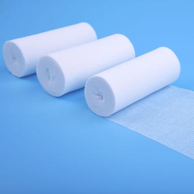 China 100% Cotton Gauze Fabric Roll Manufacturer 90cm x 100m 4ply Cotton Gauze Roll for sale