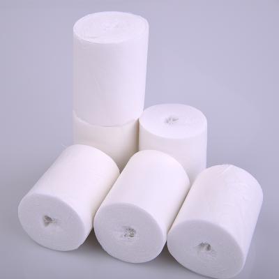 China TECHNICAL ORDER 100% Cotton Gauze Roll Cotton Absorbent Customized Medical Cotton White Sterile Bleached Gauze Roll for sale