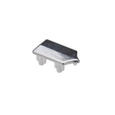 China Modern Chrome Wall Headrail END SOCKET for sale