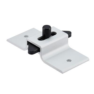 China Modern Hardware Slide Latch Aluminum Partition Toilet Latch for sale