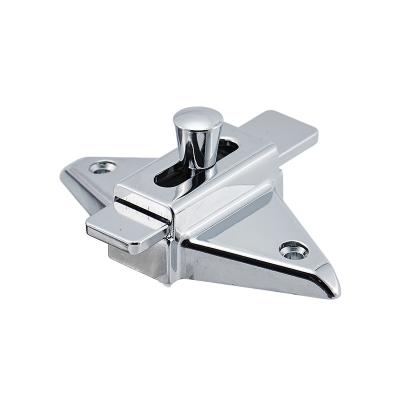 China Traditional Toilet Partition Hardware Latch Slide Surface Mounted 2-3/4